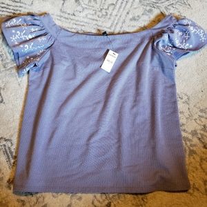 Off the shoulder top